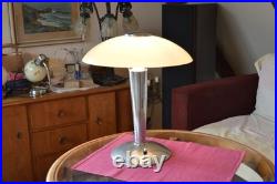 Ancienne lampe de table tchèque ART DECO, BAUHAUS, FONCTIONNALISME, années