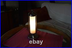 Ancienne lampe de table tchèque ART DECO, BAUHAUS, FONCTIONNALISME, années 30
