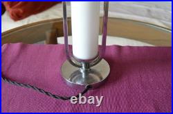 Ancienne lampe de table tchèque ART DECO, BAUHAUS, FONCTIONNALISME, années 30