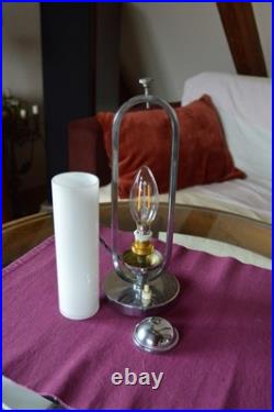 Ancienne lampe de table tchèque ART DECO, BAUHAUS, FONCTIONNALISME, années 30