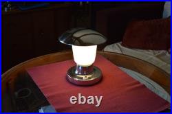 Ancienne lampe de table tchèque ART DECO des années 1940 marquée Napako Ancienne lampe de table tchèque ART DECO des années 1940 marquée Napako
