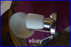 Ancienne lampe de table tchèque ART DECO des années 1940 marquée Napako