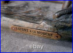 Ancienne lampe figurative Art Nouvrau Art Déco FRANÇAISE par Ranieri