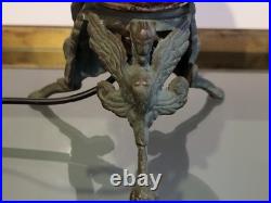 Ancienne lampe veilleuse en coquillage