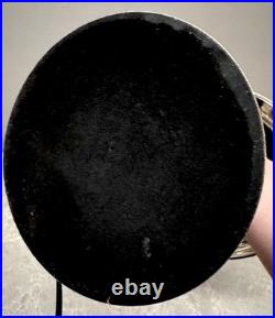 Ancienne paire de grandes lampes de table industrielles style art déco âge