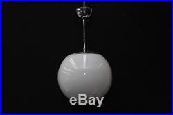 Antique lampe verre art déco Bauhaus Plafonnier à suspension à boule