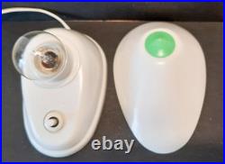 Art Déco 6 Lampe Bakélite Blanche BAUHAUS 11641 Streamliner années 30