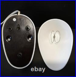 Art Déco 6 Lampe Bakélite Blanche BAUHAUS 11641 Streamliner années 30