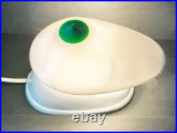 Art Déco 6 Lampe Bakélite Blanche BAUHAUS 11641 Streamliner années 30