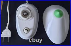 Art Déco 6 Lampe Bakélite Blanche BAUHAUS 11641 Streamliner années 30