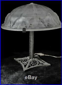 Art Deco Lampe de Bureau model Muller Freres