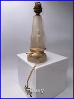 Atypique lampe en albâtre époque Art déco