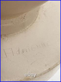 Atypique lampe en albâtre époque Art déco