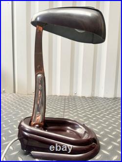 Authenthique Lampe JUMO Bolide en bakélite Art Déco / Streamline 1940