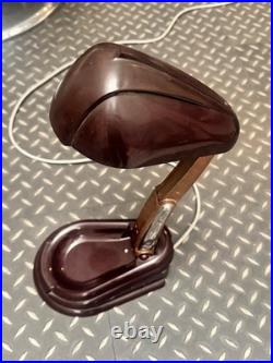 Authenthique Lampe JUMO Bolide en bakélite Art Déco / Streamline 1940