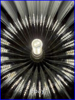 BAROVIER & TOSO Rare Lampe Art Déco Sabre en Verre de Murano Italie 1940