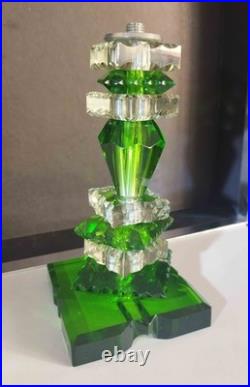 Baccarat crystal -Art deco 1930s -lampe de table