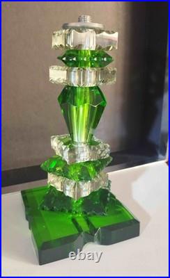 Baccarat crystal -Art deco 1930s -lampe de table