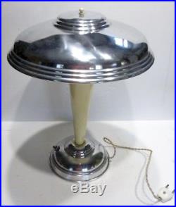 Belle LAMPE SUR PIED Ancienne ART DÉCO 1930 avec Abat-jour orientable