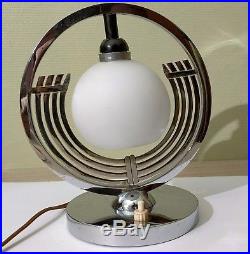 Belle Lampe Art Deco Moderniste Very Beautiful French Modernist Lamp