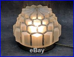 Belle large LAMPE BUILDING MODERNISTE ART DECO SKYSCRAPER GRATTE-CIEL 1930