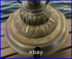 C. Ranc Pied de Lampe Bronze/métal Argenté, Verreries, Daum, Muller, Schneider