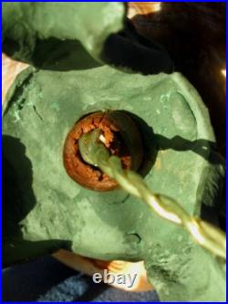 Cameo Shell Lamp Lampe Camée Coquillage Trois Graces Muses Hand Carved