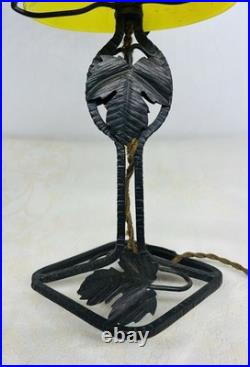 Czech Loetz Michael Powolny Tango Glass Lampe De Salon Art Deco Vienne Vienna B
