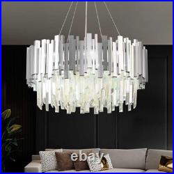 Dimmable Lampe Ronde Pour Le Salon Plafonnier En Cristal Moderne Pour Salon