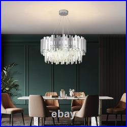 Dimmable Lampe Ronde Pour Le Salon Plafonnier En Cristal Moderne Pour Salon