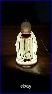 ETLING BECQUEREL Lampe veilleuse Parfum perfume lamp ART DECO chinois