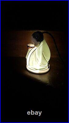 ETLING BECQUEREL Lampe veilleuse Parfum perfume lamp ART DECO chinois