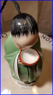 ETLING BECQUEREL Lampe veilleuse Parfum perfume lamp ART DECO chinois