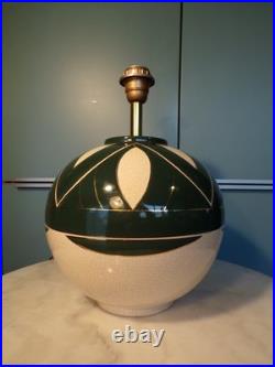 GRAND LAMPE Louis DRIMMER-Céramique-style ART Déco-DESIGN-1970-80-FRANCE