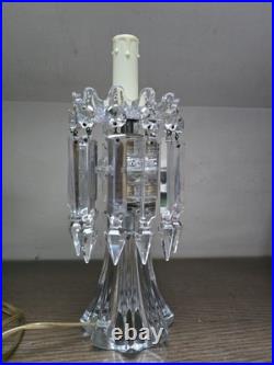 Girandole Lampe Pampilles Cristal