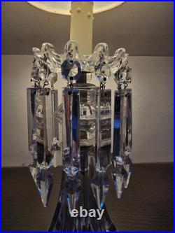 Girandole Lampe Pampilles Cristal