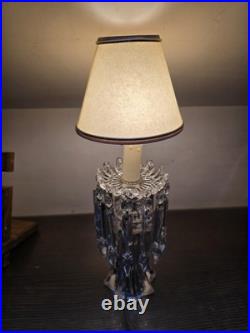 Girandole Lampe Pampilles Cristal