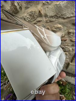 Giraud Limoges Lampe Porcelaine Couple de Pigeon Art Deco Oiseau Sculpture Giraud Limoges Lampe Porcelaine Couple de Pigeon Art Deco Oiseau Sculpture