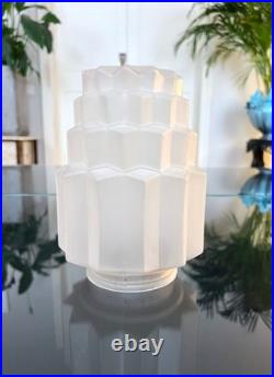 Globe luminaire Art Déco Skyscrapper Building Lustre Lampe Suspension
