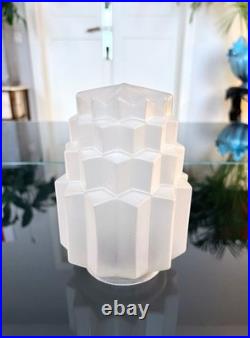 Globe luminaire Art Déco Skyscrapper Building Lustre Lampe Suspension