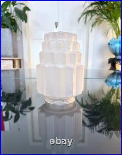 Globe luminaire Art Déco Skyscrapper Building Lustre Lampe Suspension