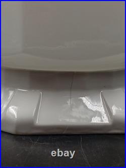 Grand Globe Lampe Plafonnier Art Déco Skyscraper Opaline Verre Blanc Années 1930