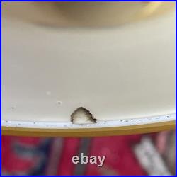 Grande H 36 Cm Lampe Opaline Circa 1930 1940 Art Déco Bel État Rarissime