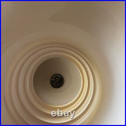 Grande H 36 Cm Lampe Opaline Circa 1930 1940 Art Déco Bel État Rarissime