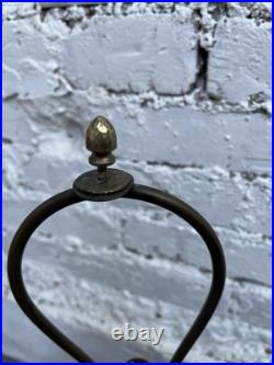 Grande Lampe Manufacture Sèvres Art Deco Dinanderie Bronze Lachenal