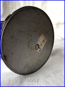 Grande Lampe Vintage Metal Chrome Colonne 1970 Disderot Delmas Monteuse Art Deco