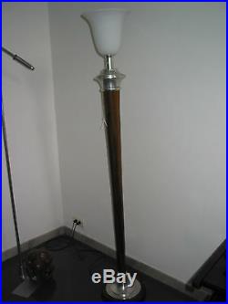 Grande lampe MAZDA lampadaire haut de 1 Mètre 75. Art déco vintage design indus