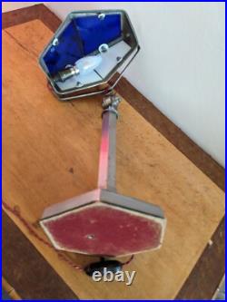 Grande lampe PIROUETT de salon avec verres nuages en verre gravés a l'acide