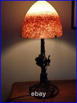 Grande lampe art déco/nouveau