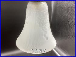 HETTIER VINCENT? ART DECO Lampe double MULLER FRERES 1925/30